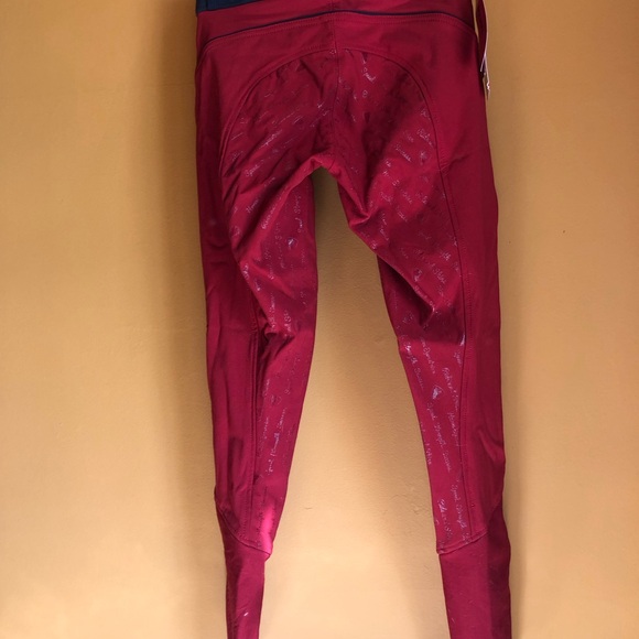 Women's Red Riding Breeches - Picture 2 of 4
